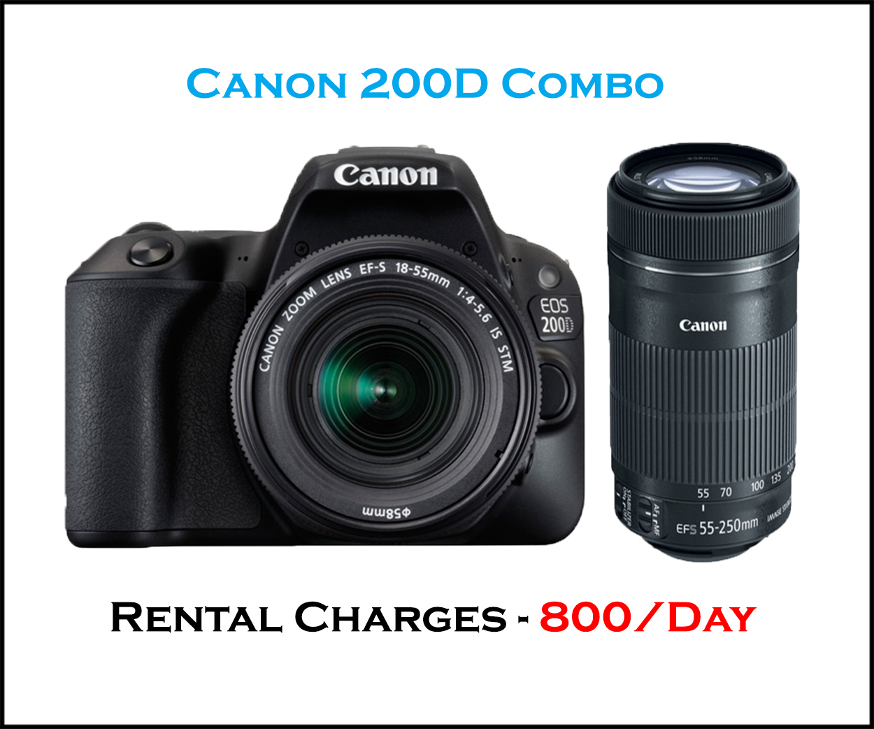 dslr cameras for rent